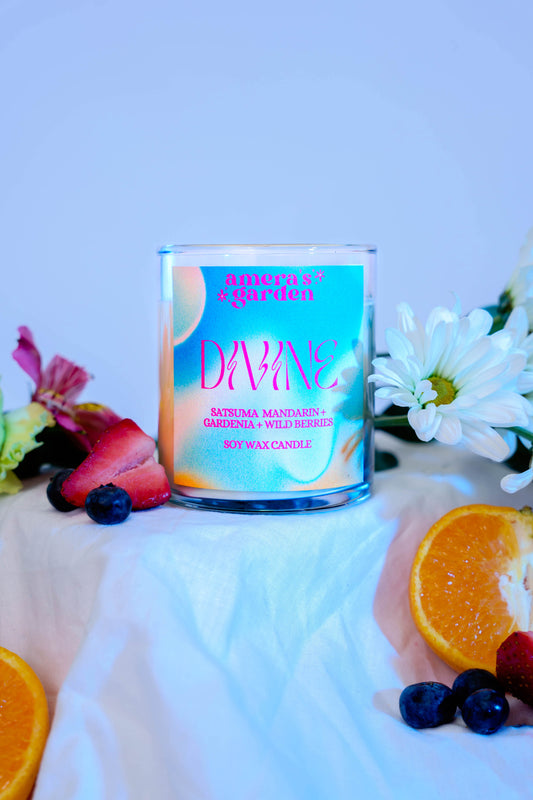 Divine Soy Candle – Satsuma Mandarin & Citrus Zest