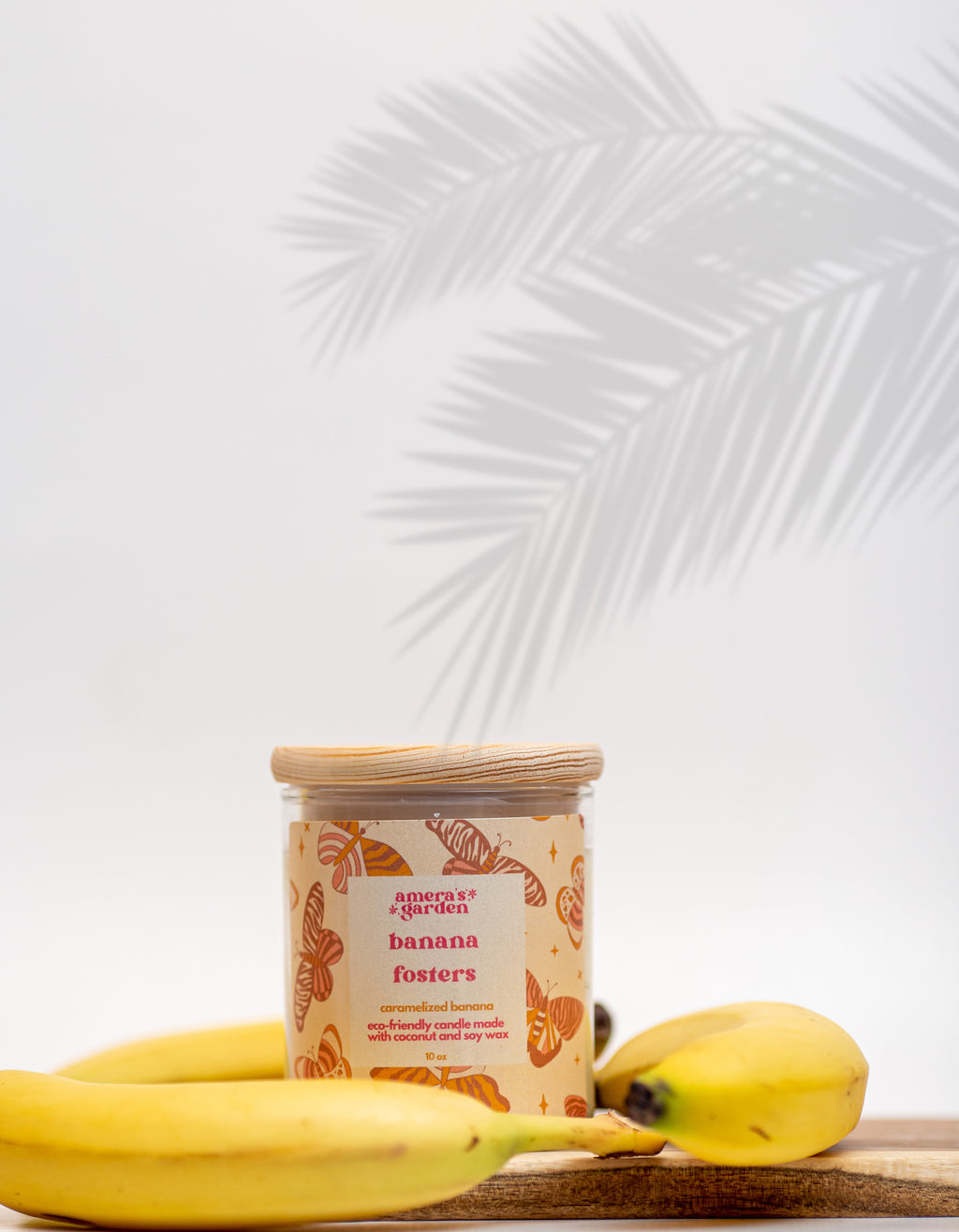 Bananas Foster Soy Candle – Caramelized Banana & Vanilla Sugar Indulgence