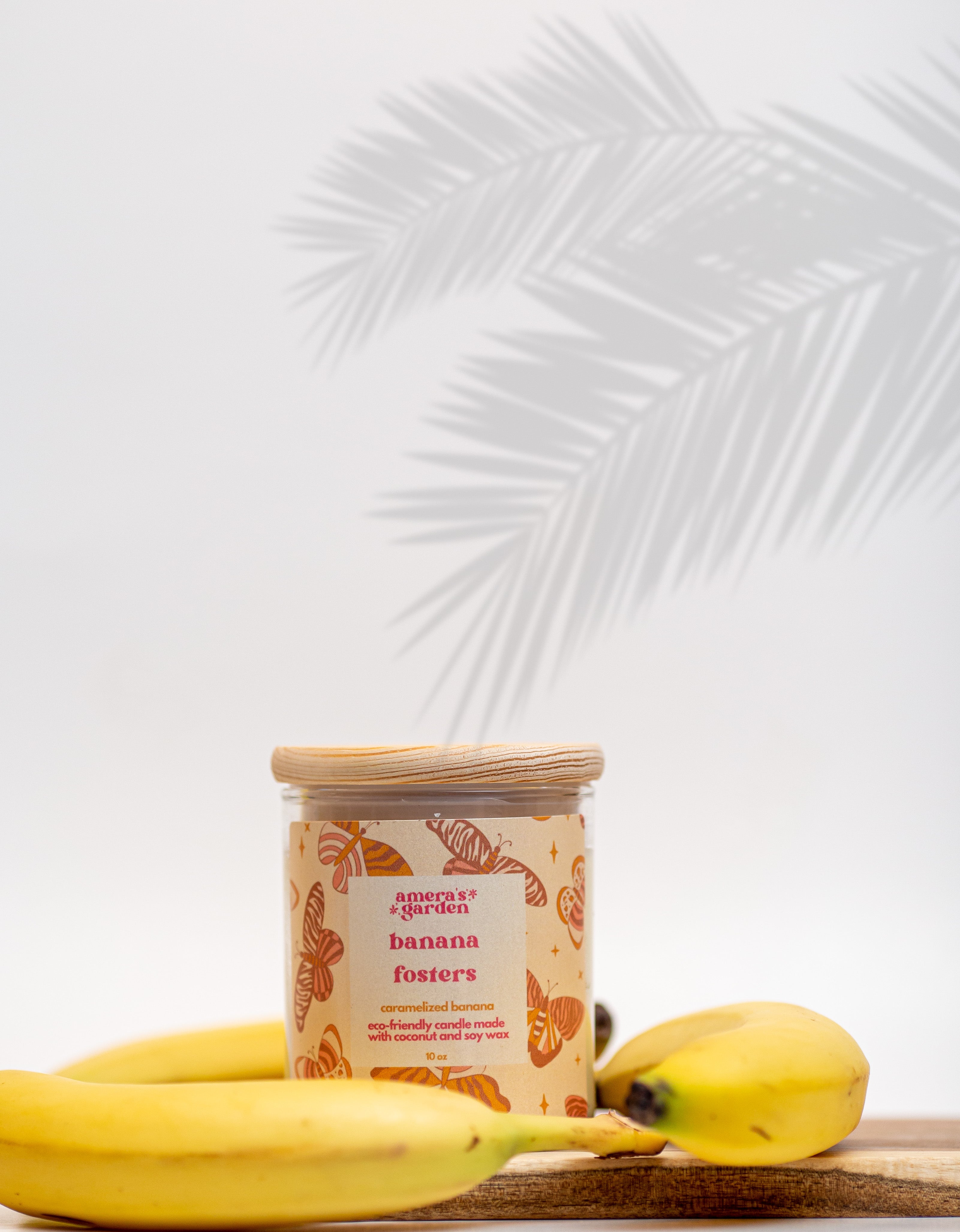 Bananas Foster Soy Candle – Caramelized Banana & Vanilla Sugar Indulgence
