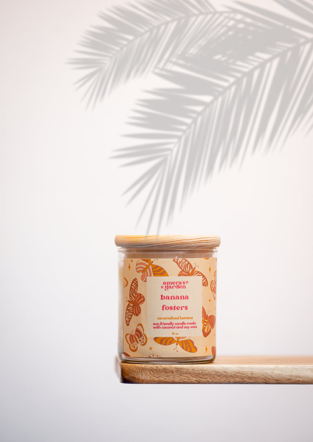 Bananas Foster Soy Candle – Caramelized Banana & Vanilla Sugar Indulgence