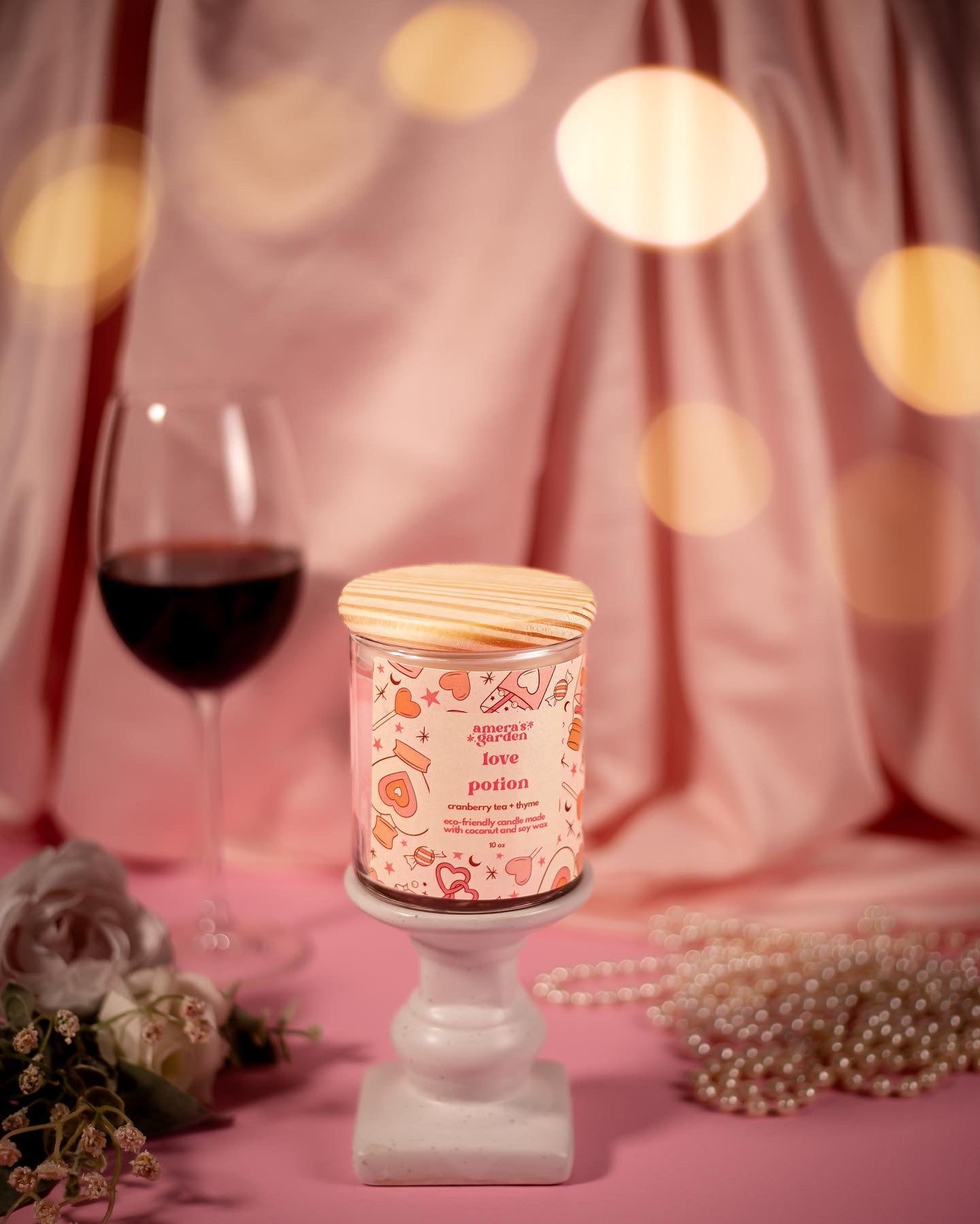 Love tea light soy candles