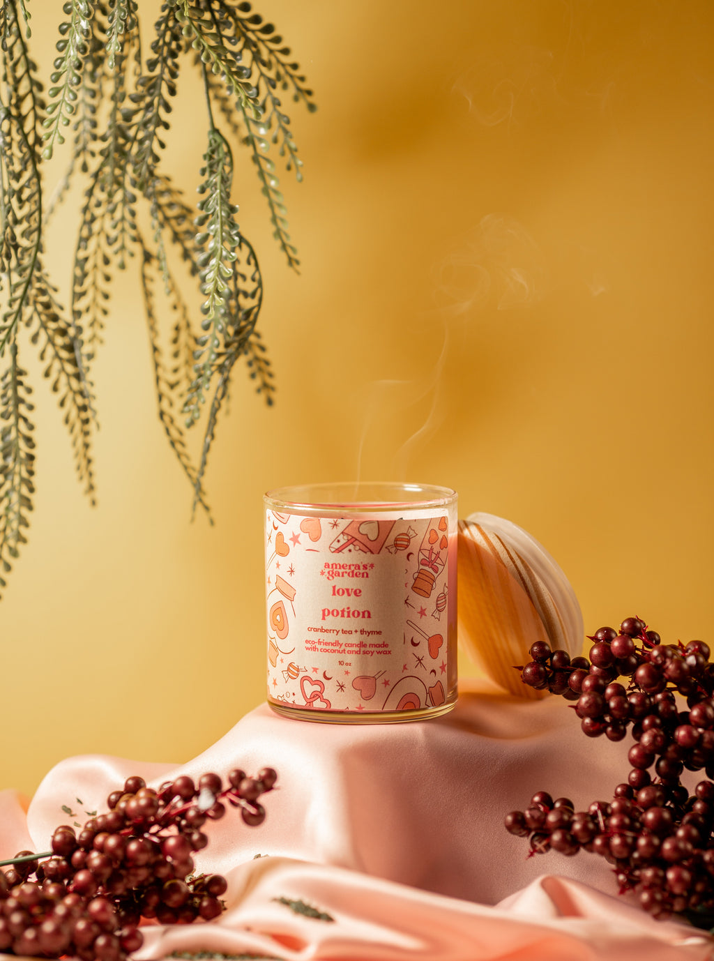 Love Potion Candle | cranberry tea + thyme